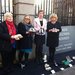 Sen. Marie Moloney, Ciara Conway T.D, myself and Sen. Mary Moran - violence against women vigil