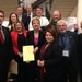 With Labour Party, Seanad, SIPTU, NUJ and Equity colleagues after introducing the Competition (Amendment) Bill 2016 
