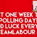 Team Labour - one week to go! #GE16